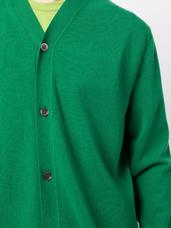 Comme Des Garçons Shirt Vネック カーディガン | グリーン | FARFETCH JP