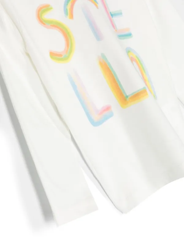 Stella McCartney Kids ロゴ スウェットシャツ | ホワイト