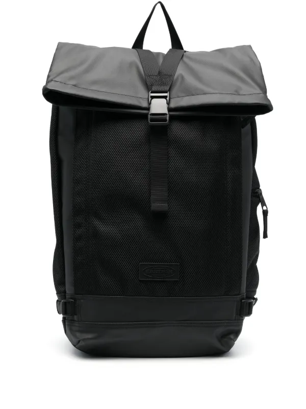 Eastpak Tecum logo-patch Backpack Black FARFETCH IN