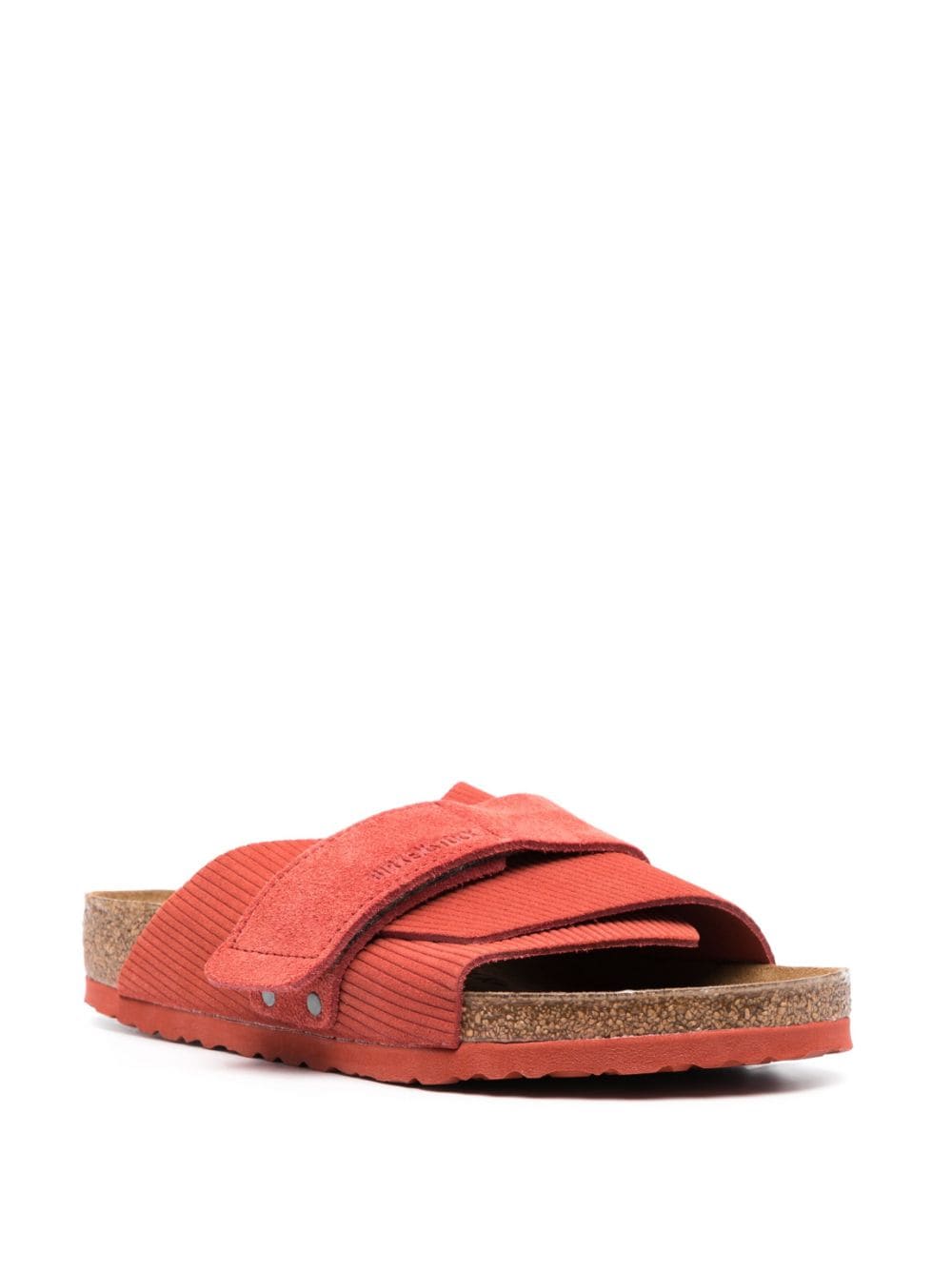 Birkenstock Kyoto suede open-toe sandals - Rood