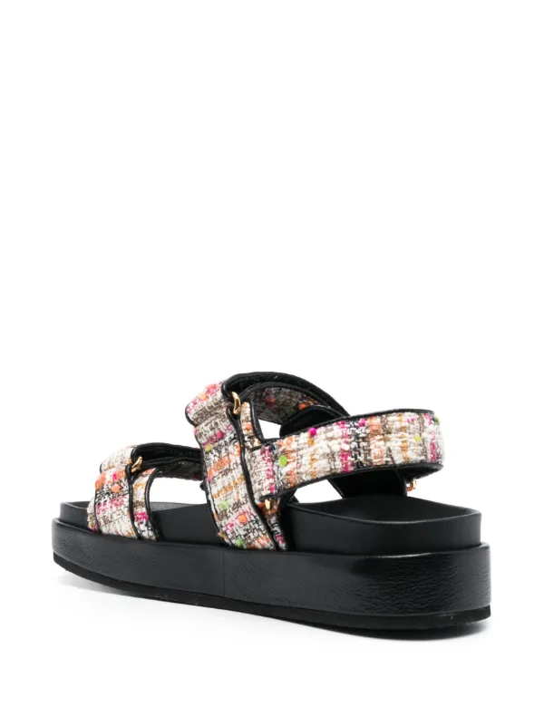 Tory burch hot sale colorful sandals