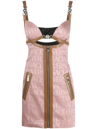 Versaceドレス ドレープ ガウン メドゥーサ '95 レッド | VERSACE JP