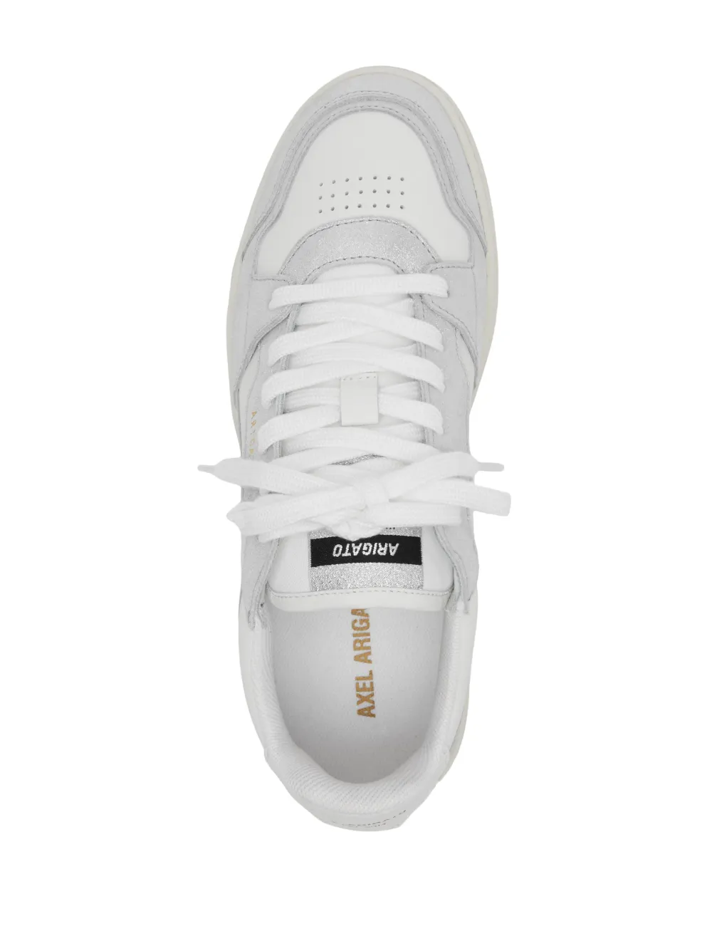 Axel Arigato Dice Lo Glitter-panelled Sneakers In White