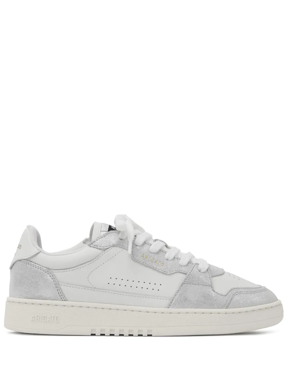 Axel Arigato Dice Lo glitter-panelled sneakers | White | Image 1
