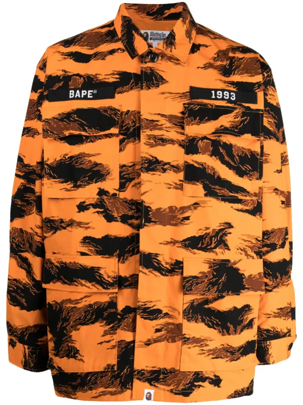 bape orange shirt