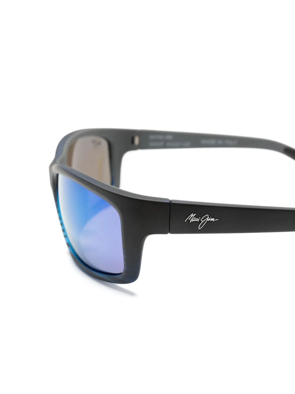 Maui Jim Red Sands Polarized Sunglasses, 432 Blue Hawaii Collection In Black