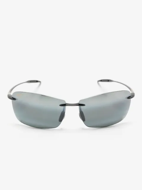 Maui Jim tinted rectangle-frame sunglasses 
