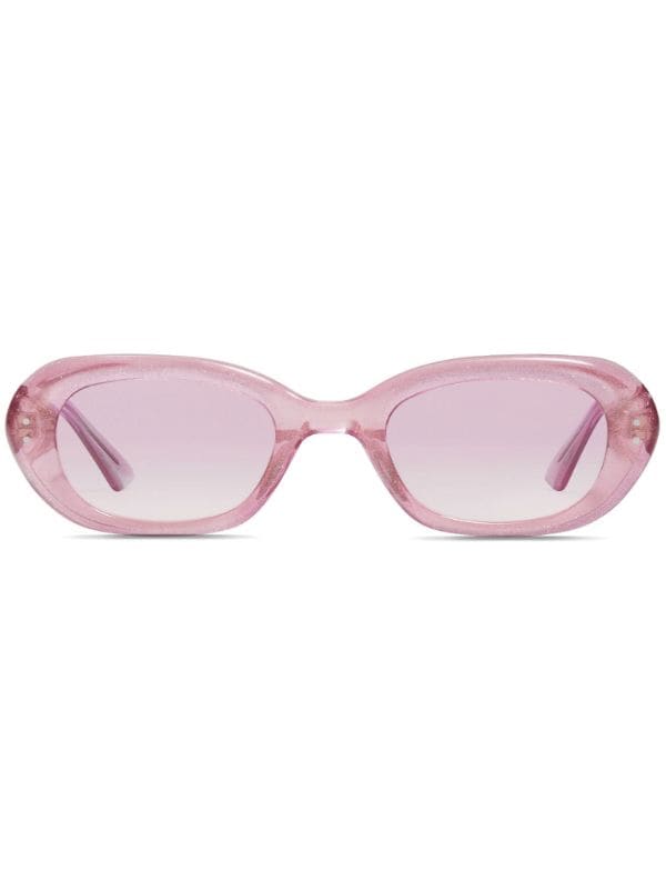 Gentle Monster oval-frame Sunglasses - Farfetch