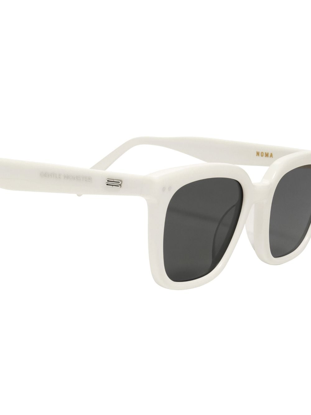 Shop Gentle Monster Noma Square-frame Sunglasses In White