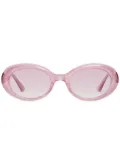 Gentle Monster La Mode PC6 logo-plaque sunglasses - Pink