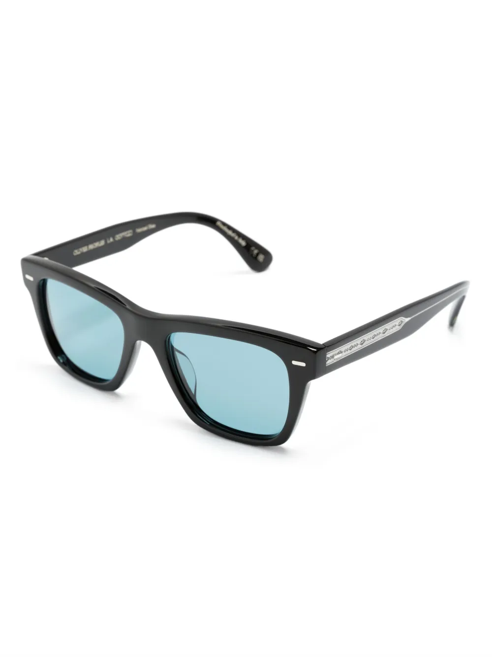 Oliver Peoples tinted-lenses square-frame sunglasses - Zwart