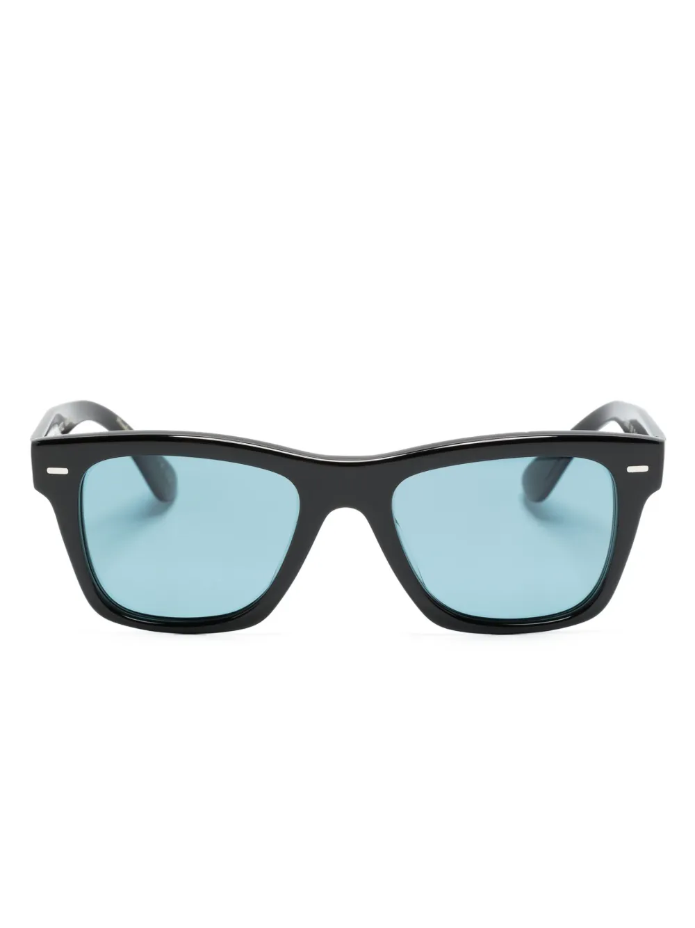 Oliver Peoples Tinted-lenses Square-frame Sunglasses In Black