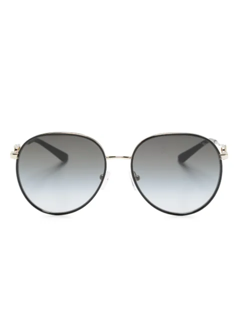 Michael Kors lentes de sol con armazón redonda y micas degradadas