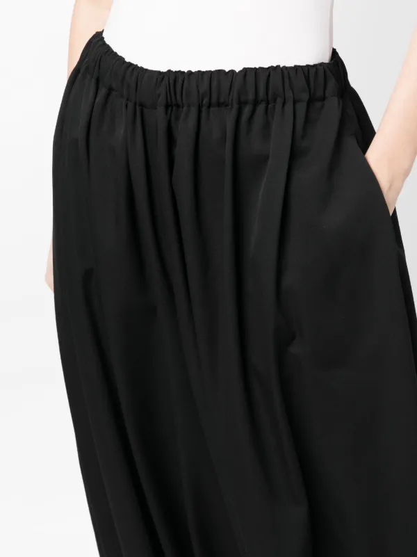 Comme Des Garçons Comme Des Garçons pleat-detailing Wool