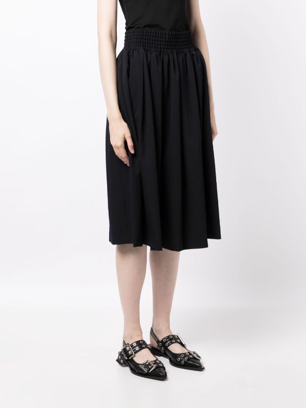 Comme des garcons pleated skirt hotsell