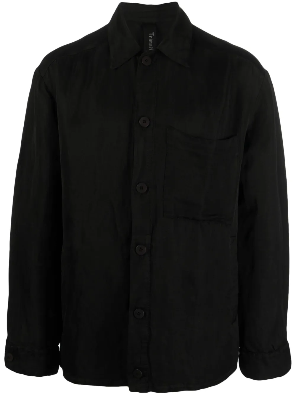 chest-pocket long-sleeve shirt
