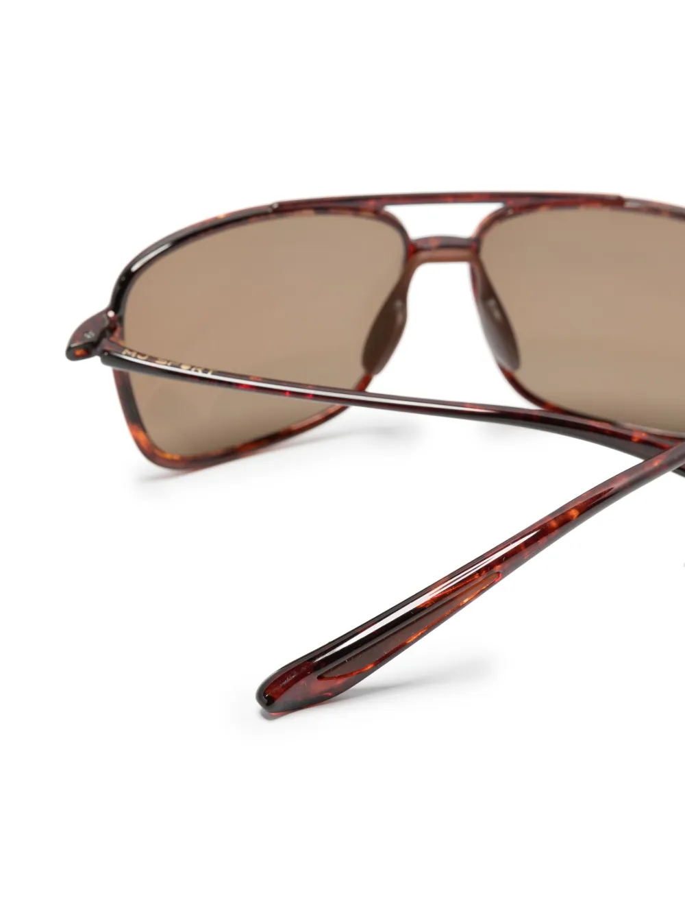 Maui Jim Kaupo Gap Mirrored Sunglasses In Brown