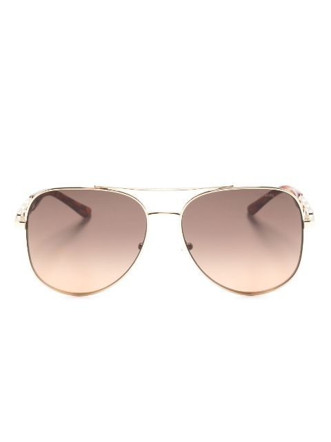 Michael Kors - Chianti oversized aviator sunglasses