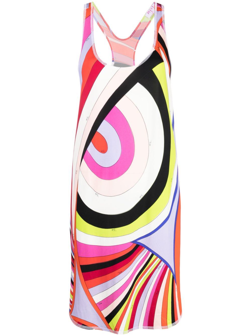 PUCCI Iride-print sleeveless minidress - Pink