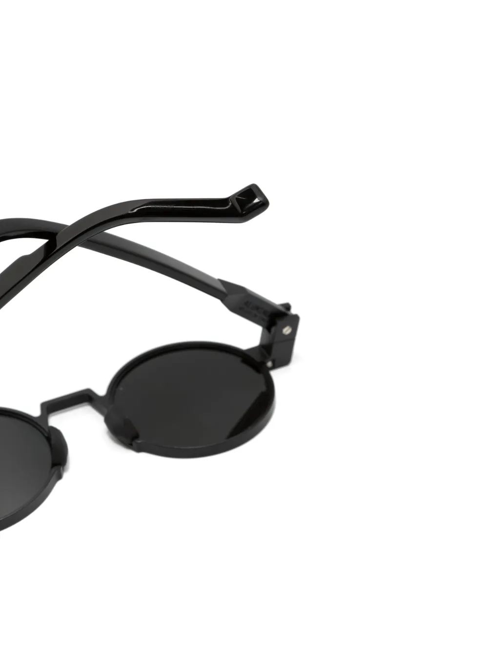NOsWEA ブラック ラウンドフレーム サングラス VAVA Eyewear ラウンドフレーム サングラス | ブラック