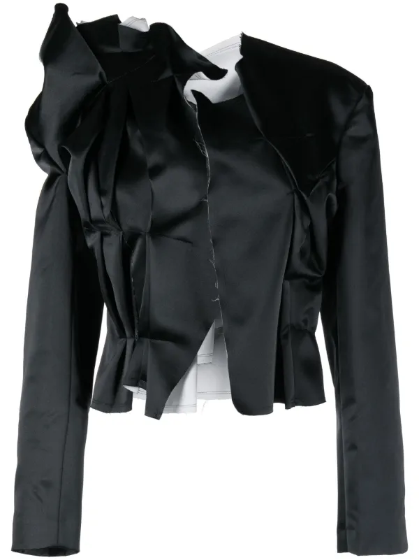 Comme Des Garçons ギャザースタイル レイヤード ジャケット
