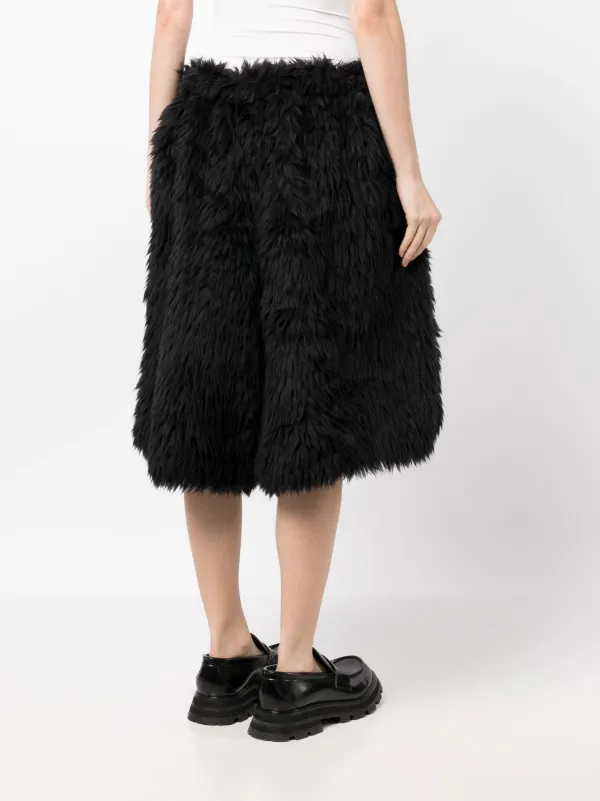 Comme Des Garçons ワイド ハーフパンツ | ブラック | FARFETCH JP