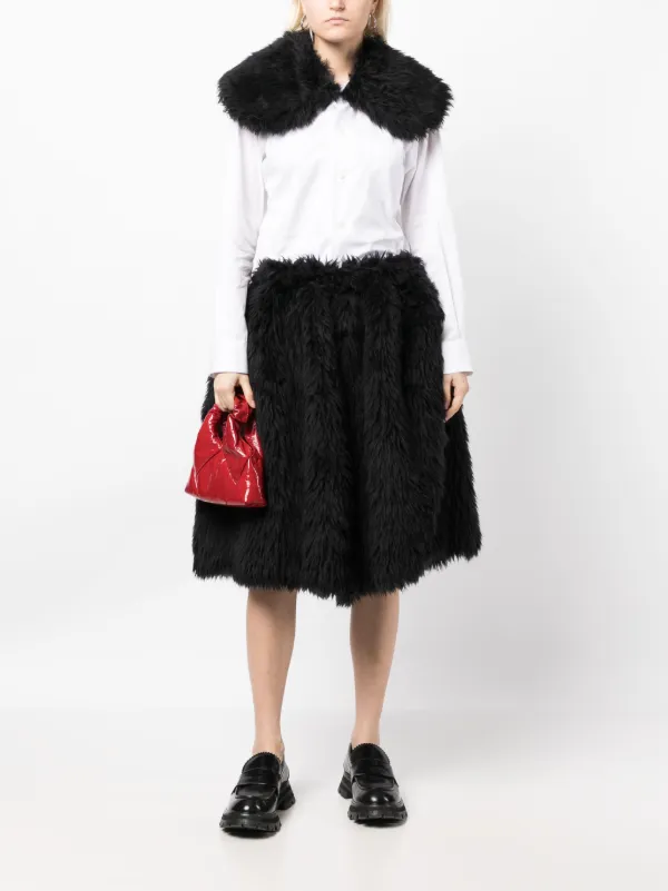 Comme Des Garçons ワイド ハーフパンツ | ブラック | FARFETCH JP