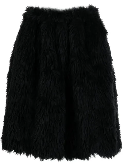 Comme Des Garçons wide-leg knee-length shorts