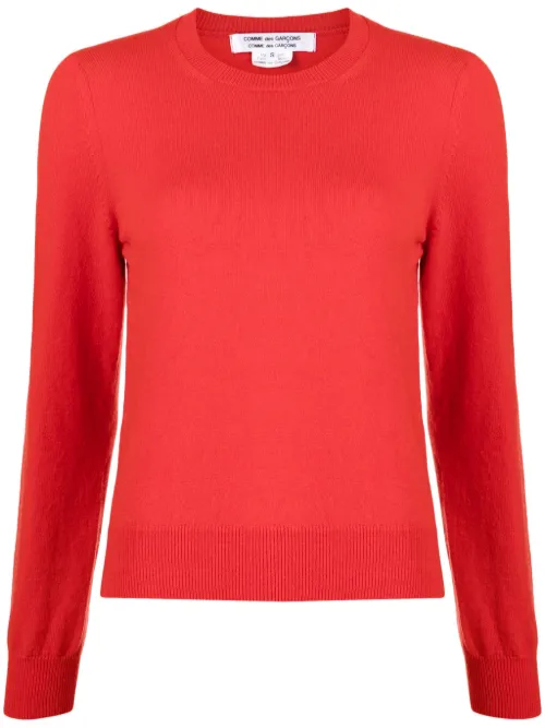 Pull en cachemire à col rond - Comme Des Garçons Comme Des Garçons - Modalova