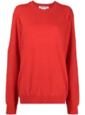Comme Des Garçons Comme Des Garçons fine-knit cashmere jumper - Red