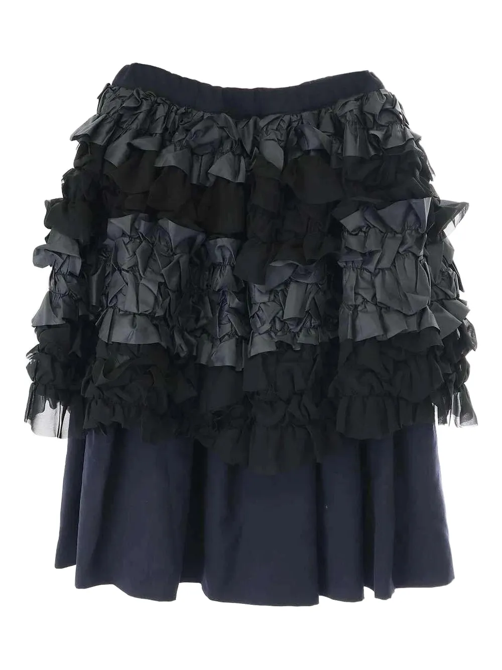 Comme Des Garçons Comme Des Garçons ruffled skirt | Blue | Image 1