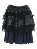 Comme Des Garçons Comme Des Garçons ruffled skirt - Blue