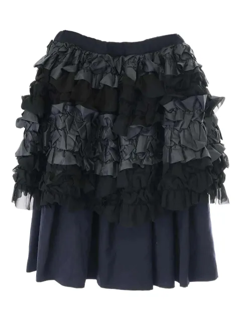 Comme Des Garçons Comme Des Garçons ruffled skirt