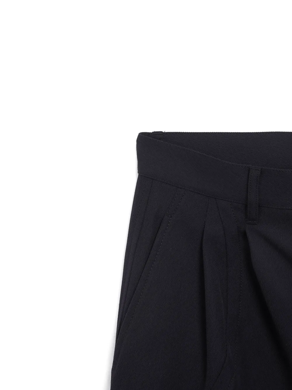 Comme Des Garçons Girl Geplooide shorts Blauw