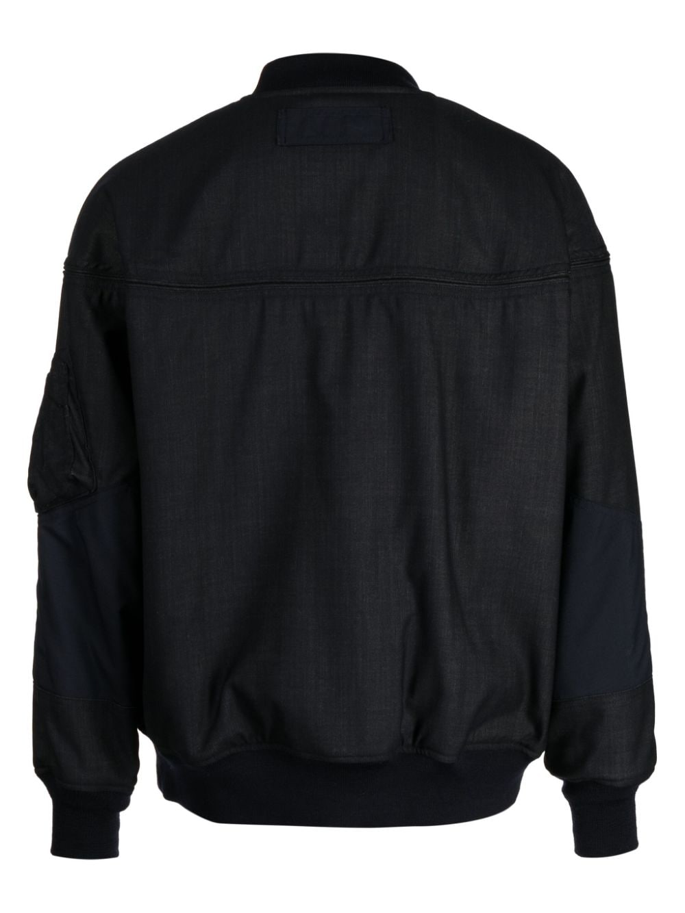 Shop Comme Des Garçons Homme Deux Zip-pocket Bomber Jacket In Black