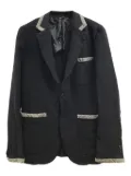 Comme des Garçons Homme Deux piped blazer - Black