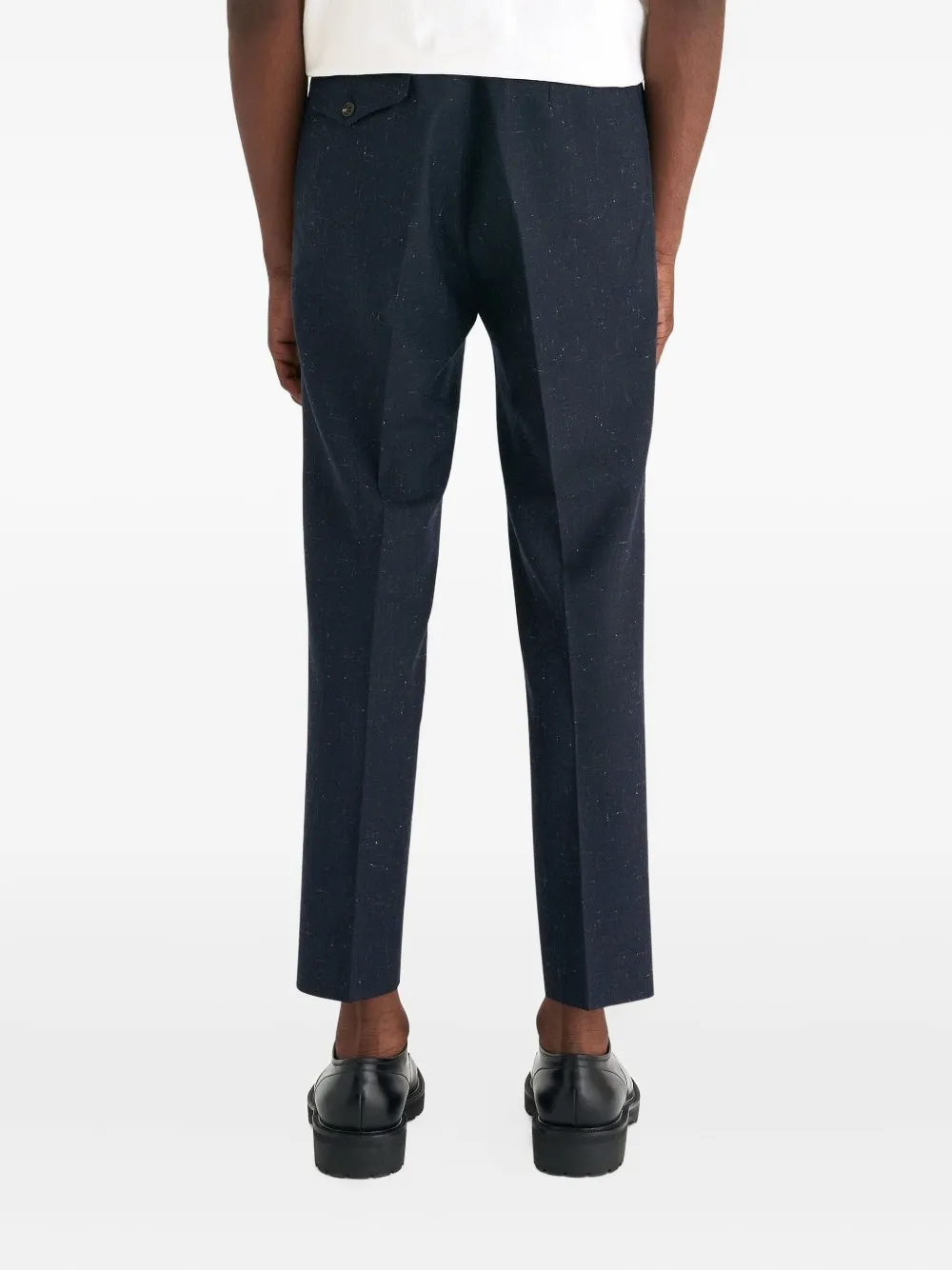 Comme des Garçons Homme Deux Broek met achterzak Blauw