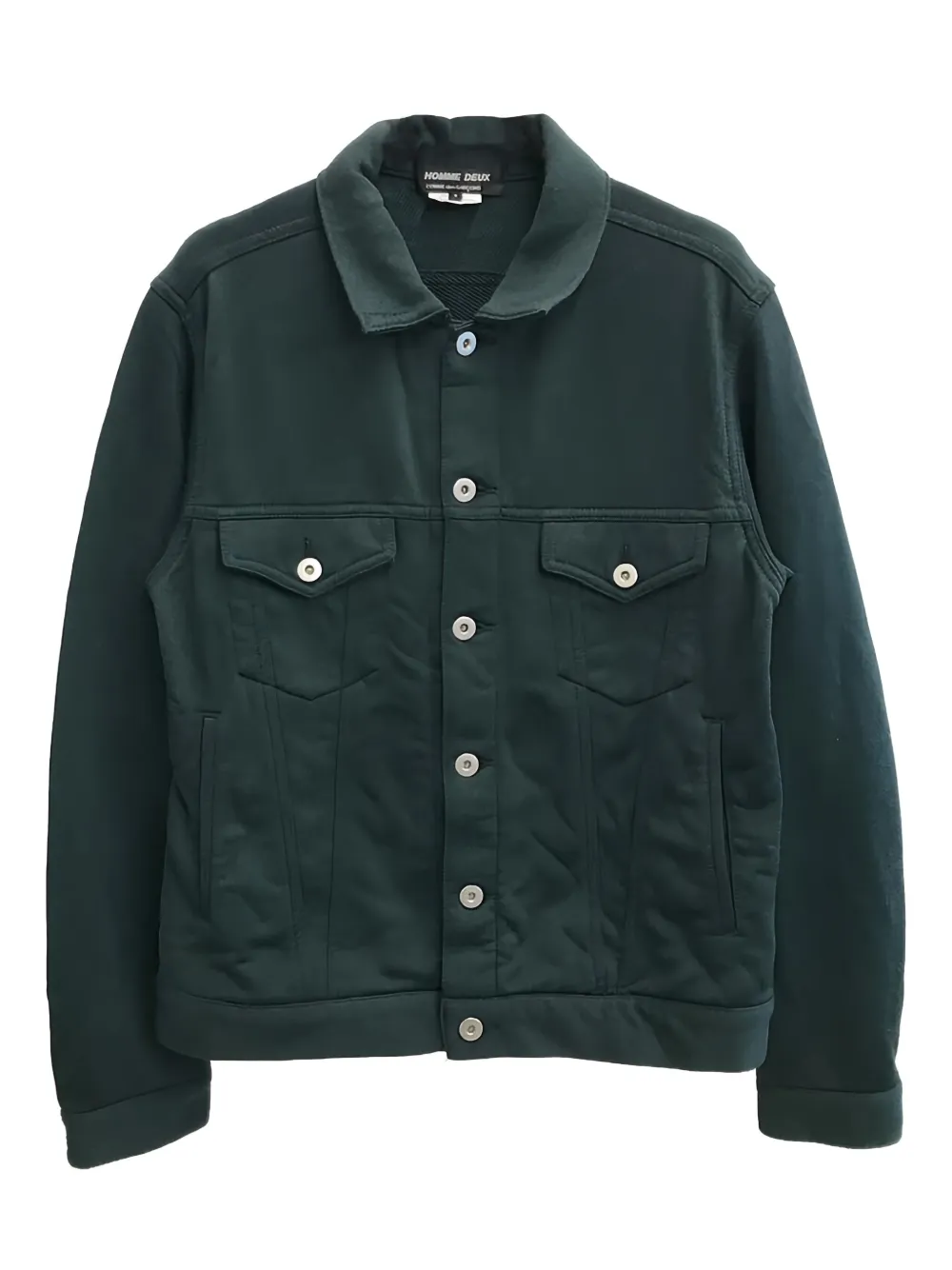 Comme des Garçons Homme Deux button jacket | Green | Image 1