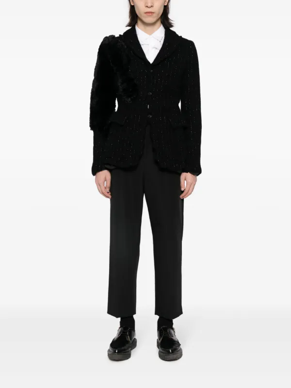 Comme Des Garçons Homme Plus ストライプ シングルジャケット - Farfetch