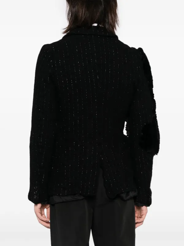 Comme Des Garçons Homme Plus ストライプ シングルジャケット - Farfetch