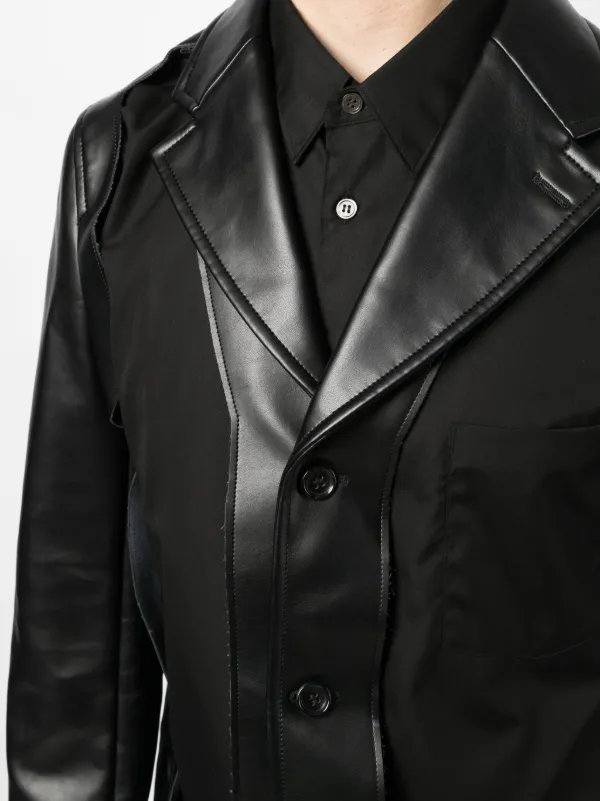 Comme Des Garçons Homme Plus cut-out single-breasted Blazer