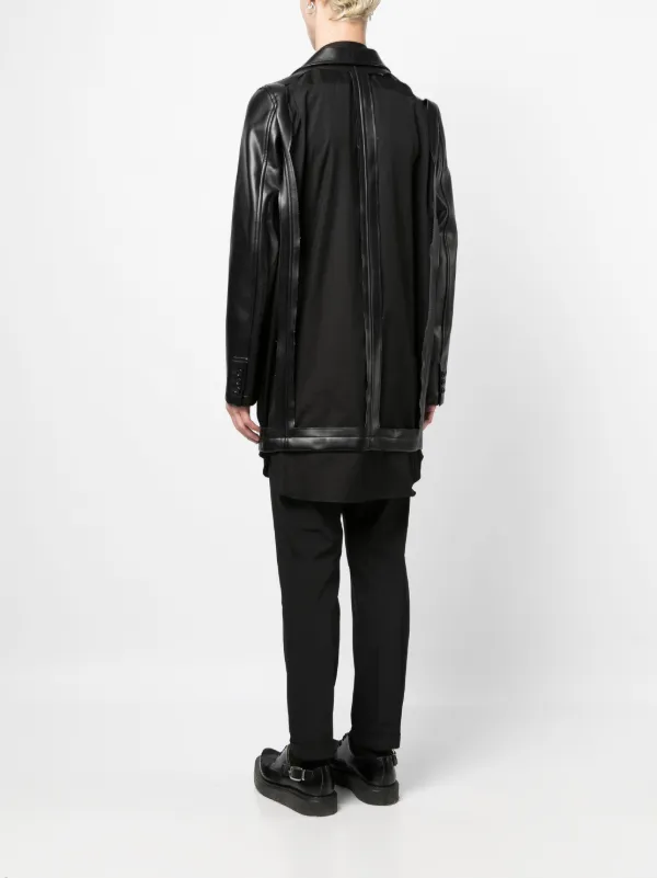 Comme Des Garçons Homme Plus cut-out single-breasted Blazer