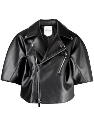 Noir Kei Ninomiya Zipped short-sleeve Jacket - Farfetch