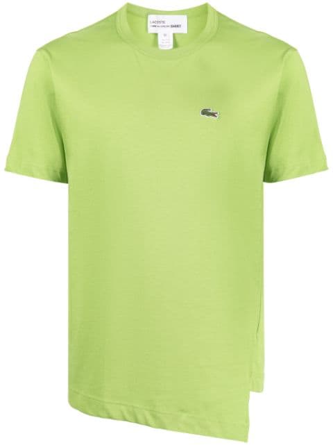 Comme Des Garçons Shirt x Lacoste asymmetric T-shirt