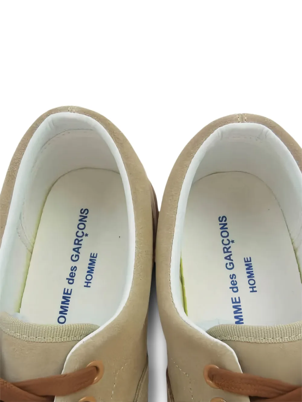 Comme des Garçons Homme Suède sneakers Beige