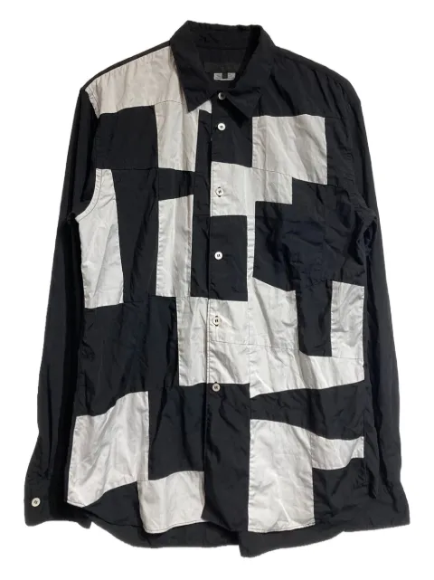Comme des Garçons Homme Deux patchwork panelled shirt