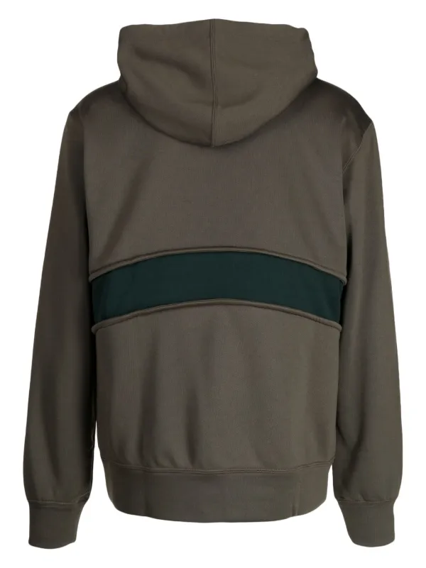 Comme des garçons sudadera verde 2025