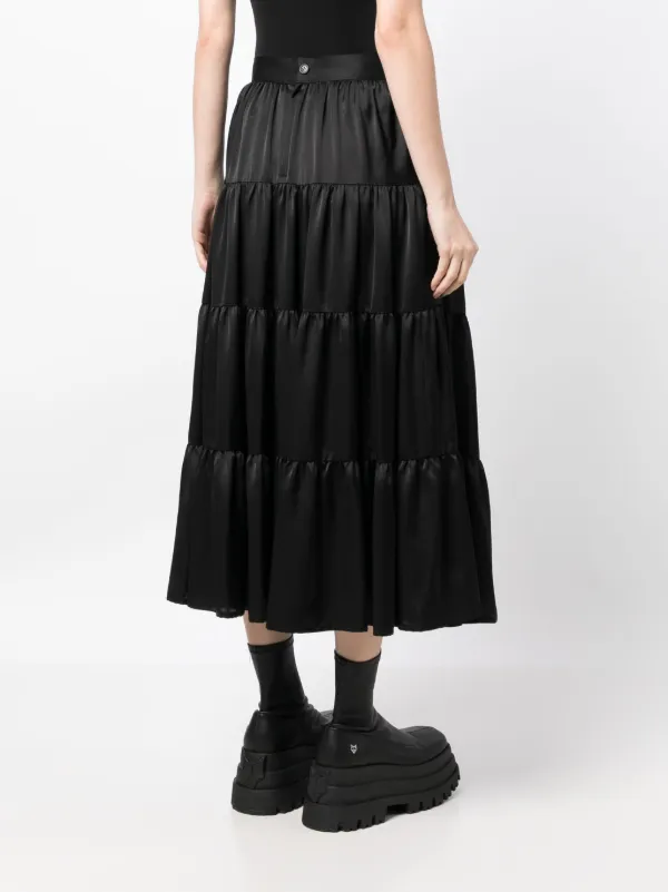 Noir Kei Ninomiya ギャザーディテール スカート - Farfetch