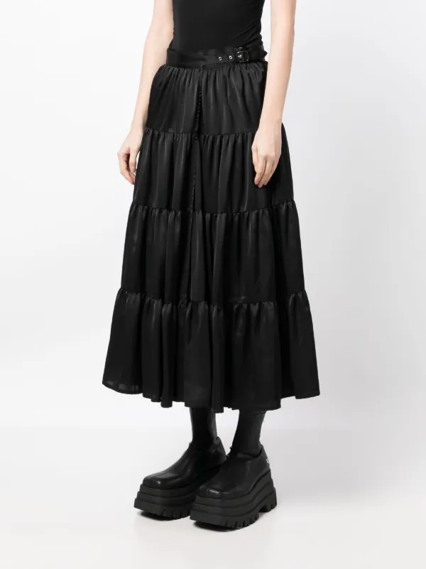 Noir Kei Ninomiya ギャザーディテール スカート - Farfetch