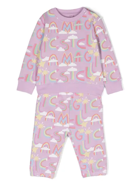 Stella McCartney Kids graphic-print tracksuit set